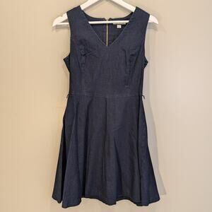 Tommy Hilfiger Denim Dress Cowgirl Western Classic Casual Church Y2K - Size 4
